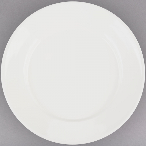 Off White dinner plate