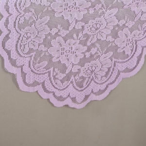 lavender lace table runner