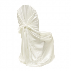 Ivory Universal Chair Cover