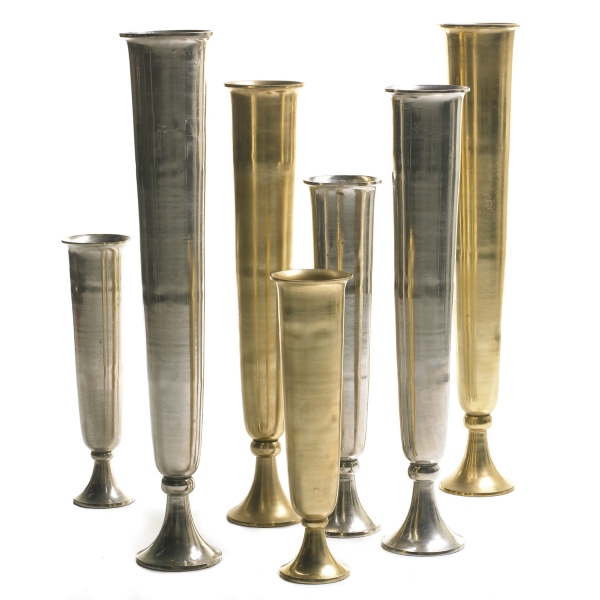 Gold & Silver Milan Vases